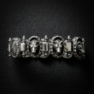 pulsera Lobos Guardianes acero Barba Larga.